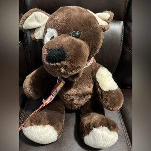 Build-a-Bear Dog with Leash